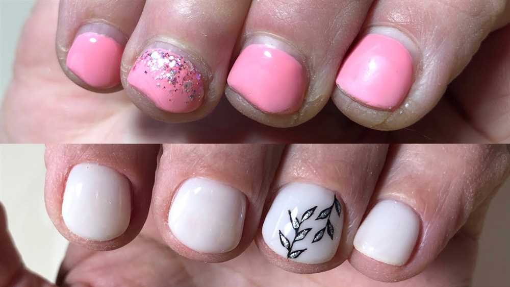 2. Фокус на один ноготь