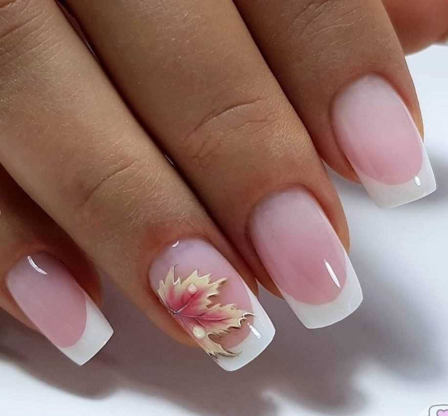 Основные цвета осеннего френча