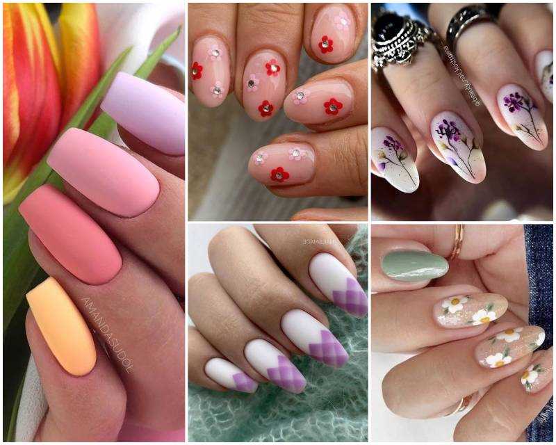 Модный весенний маникюр