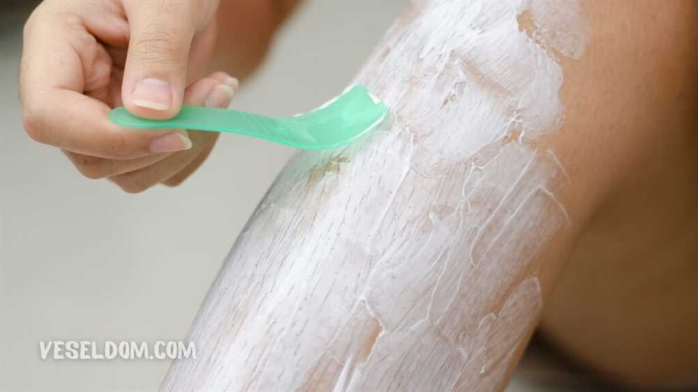 Правильное использование кремов для депиляции