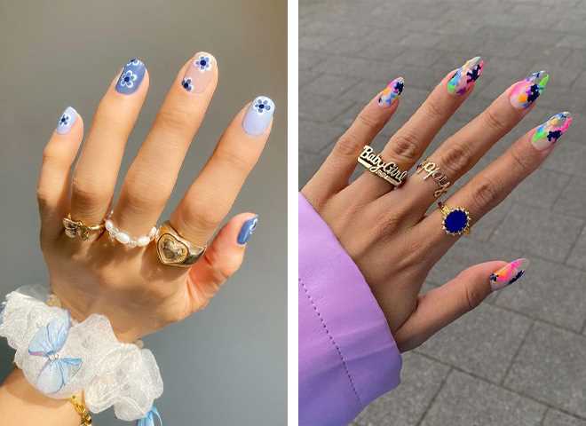 Дизайн ногтей с рисунком