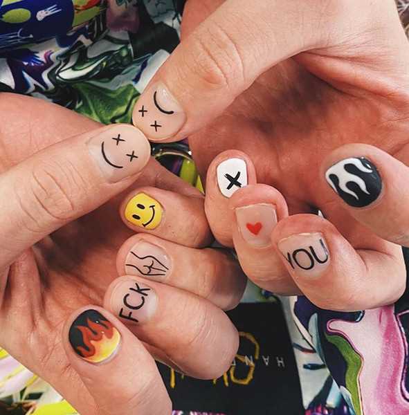 Оригинальный маникюр для подростков