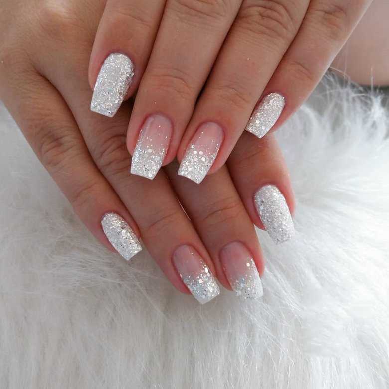 Шаг 3: Создание френча с блестками