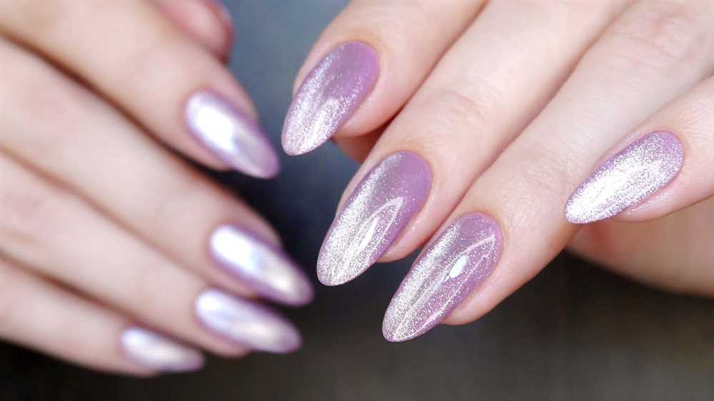 Легкость и неповторимость: маникюр кошачий глаз в светлых тонах