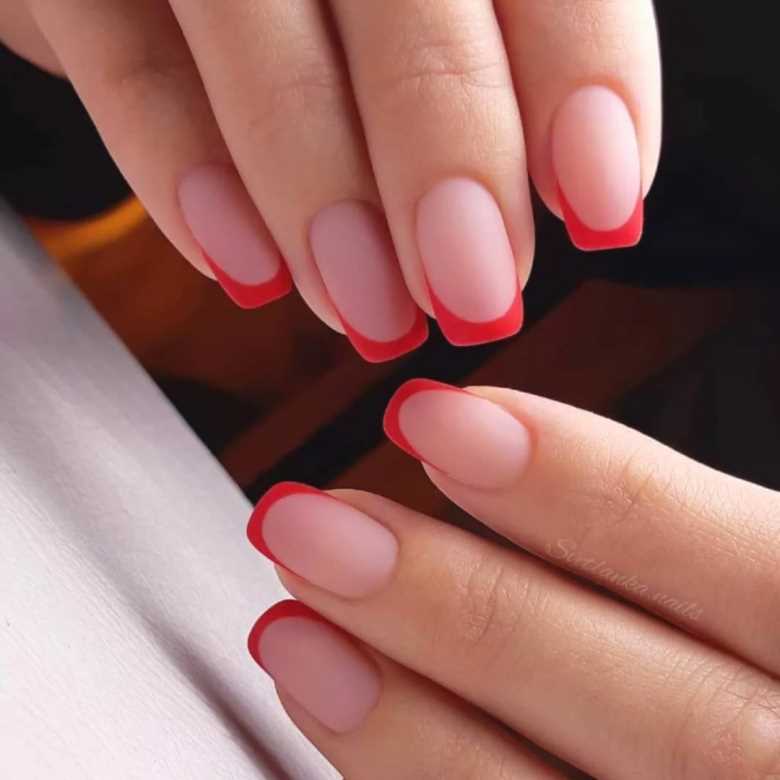 3. Акцентный френч