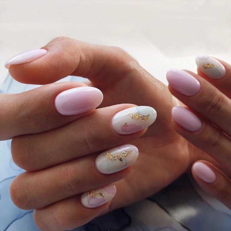 Формирование овальной формы ногтей