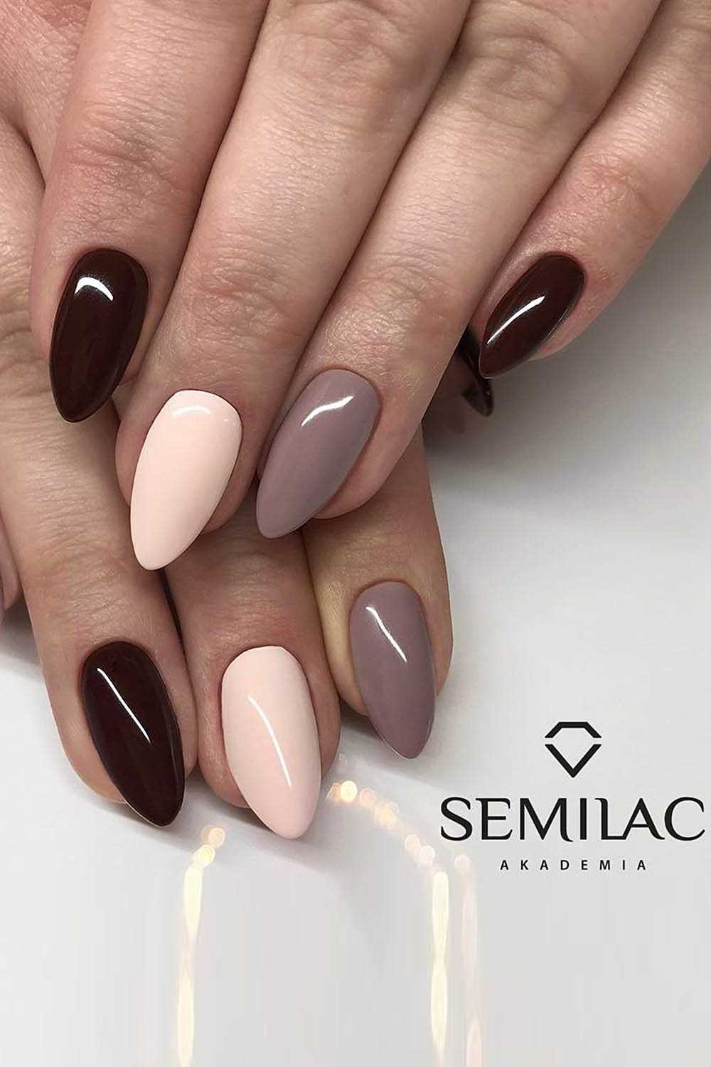 Идеи и советы для коричневого маникюра