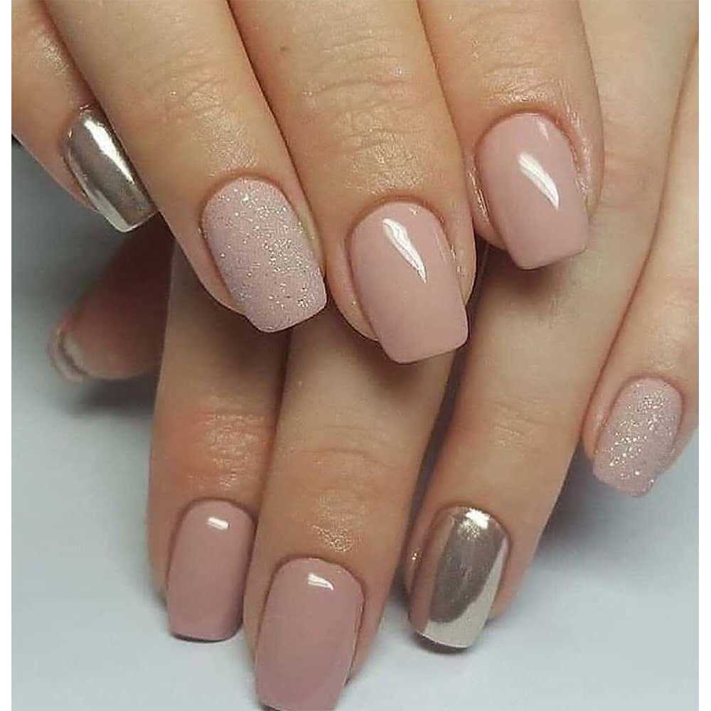 Маникюр в пастельных тонах