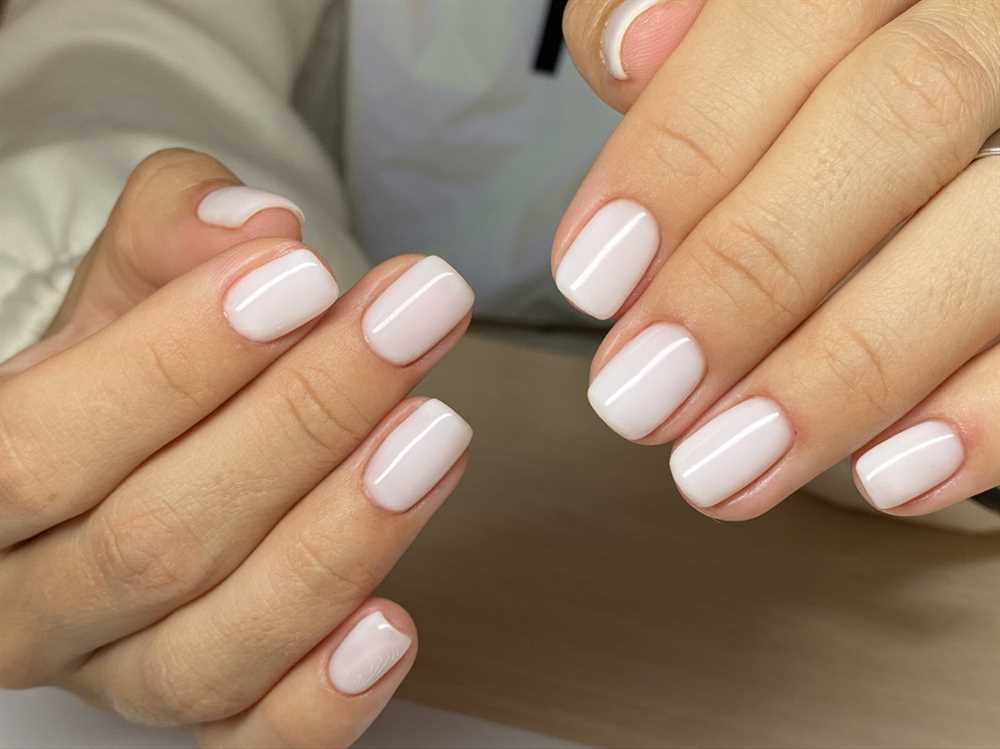 Подбор цвета молочного лака