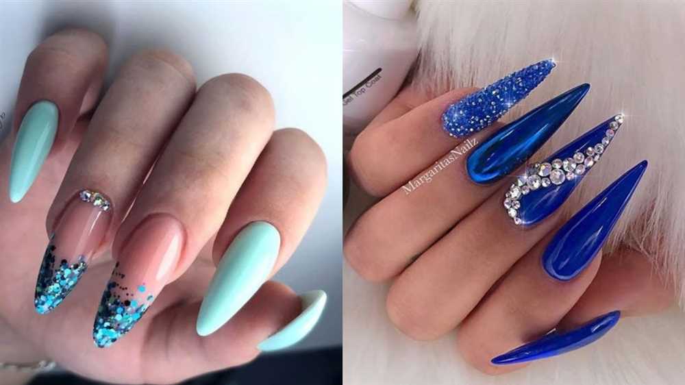 Модные и острые ногти