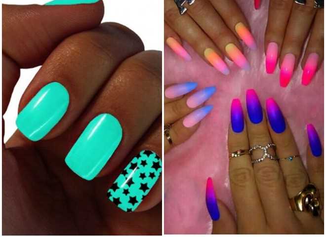 Тренды летнего маникюра: сочетание ярких цветов