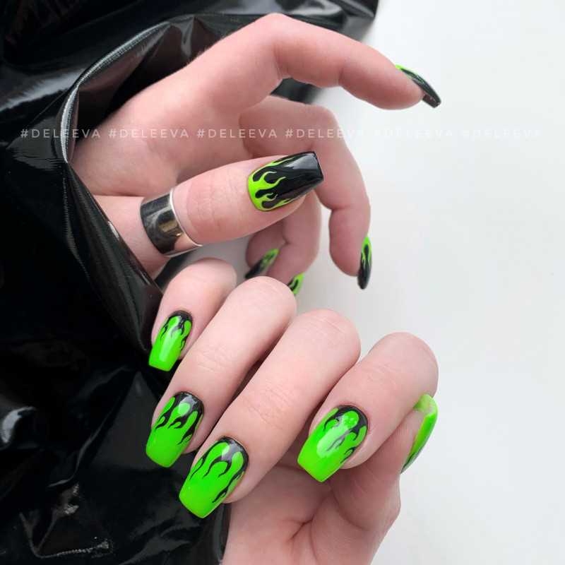 Завершение маникюра